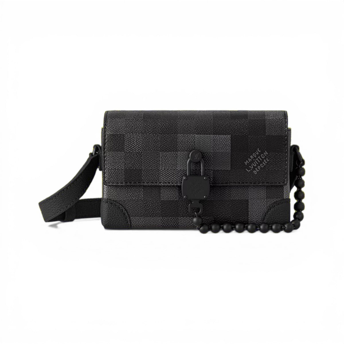 Louis Vuitton Damier Graphite Mini Crossbody Bag 🖤✨🔒 - MASTERPIECE