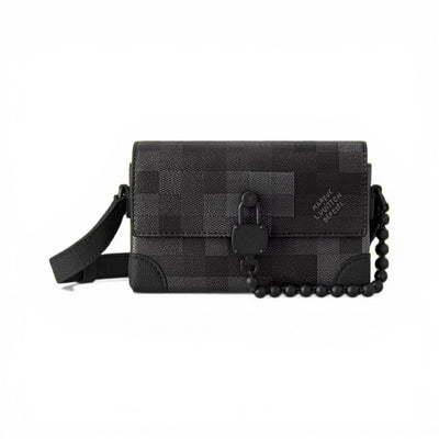 Louis Vuitton Damier Graphite Mini Crossbody Bag 🖤✨🔒 - MASTERPIECE