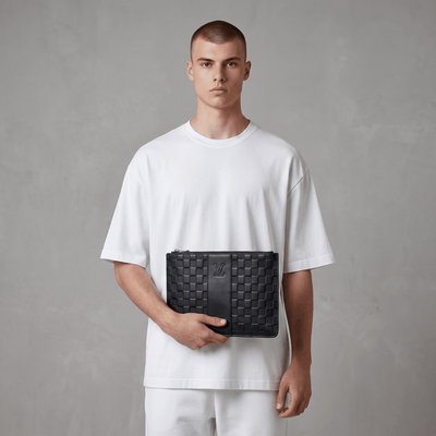 🖤💼 Louis Vuitton Damier Graphite Portfolio – Business Clutch ✨ - MASTERPIECE