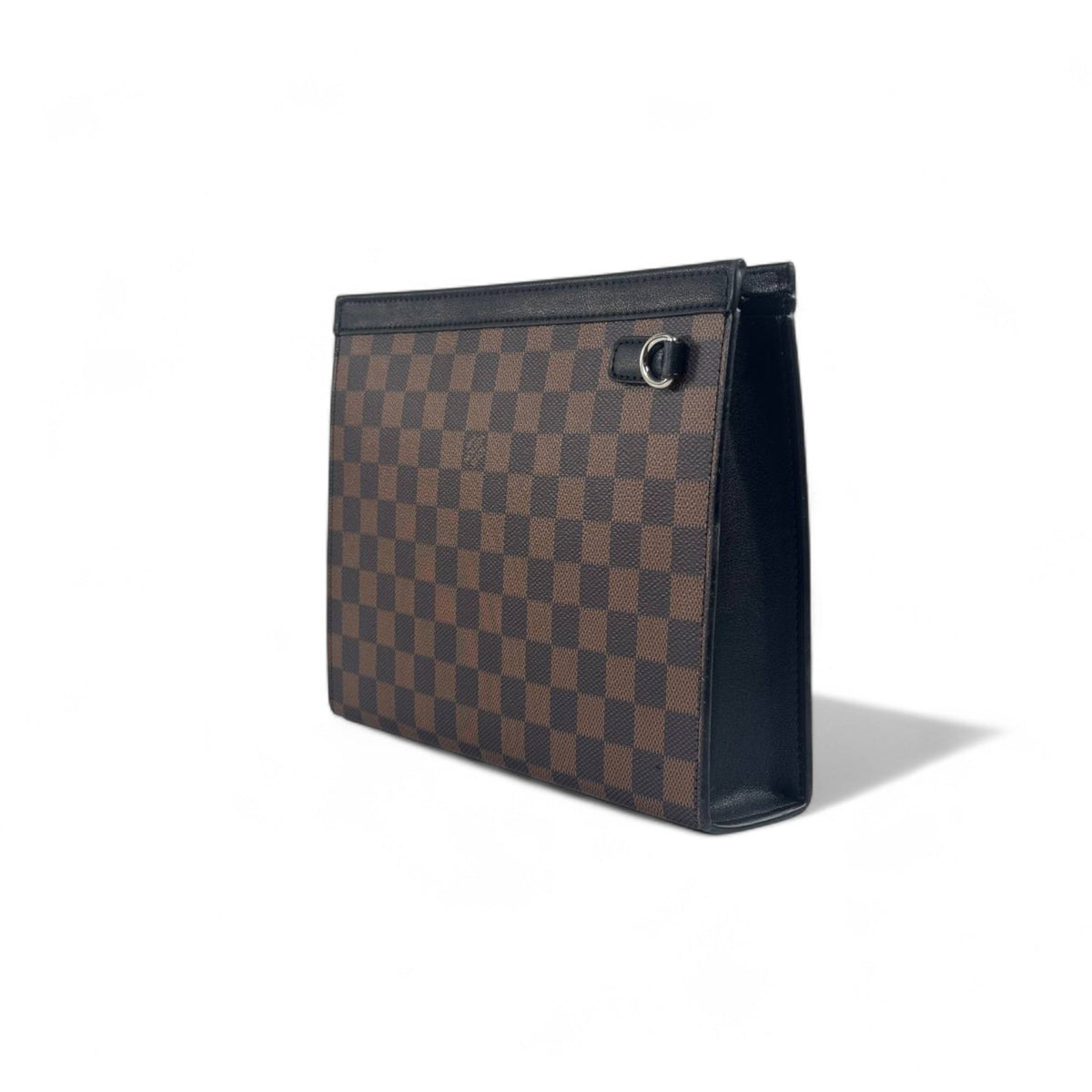 Louis Vuitton Damier Graphite Sticker Patch Pochette — Grey - MASTERPIECE