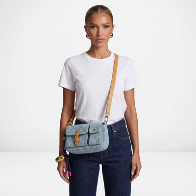 Louis Vuitton Denim Messenger – Light Blue 👜 - MASTERPIECE