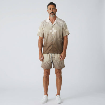 🤎 Louis Vuitton Gradient Monogram Set – Refined Luxury Co - Ord Outfit 🩳👕✨ - MASTERPIECE