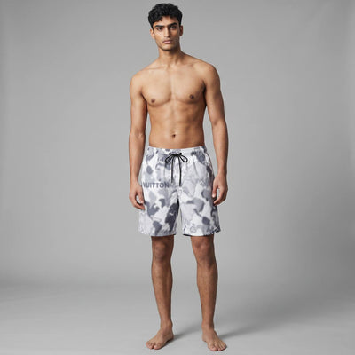 Louis Vuitton Grey Camo Swim Shorts 🩳 | LV Monogram Luxury Beachwear - MASTERPIECE