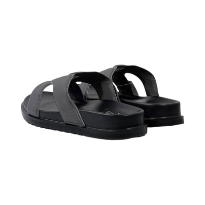🤍 Louis Vuitton H Monogram Comfort Sandals – Black Luxury Edition - MASTERPIECE