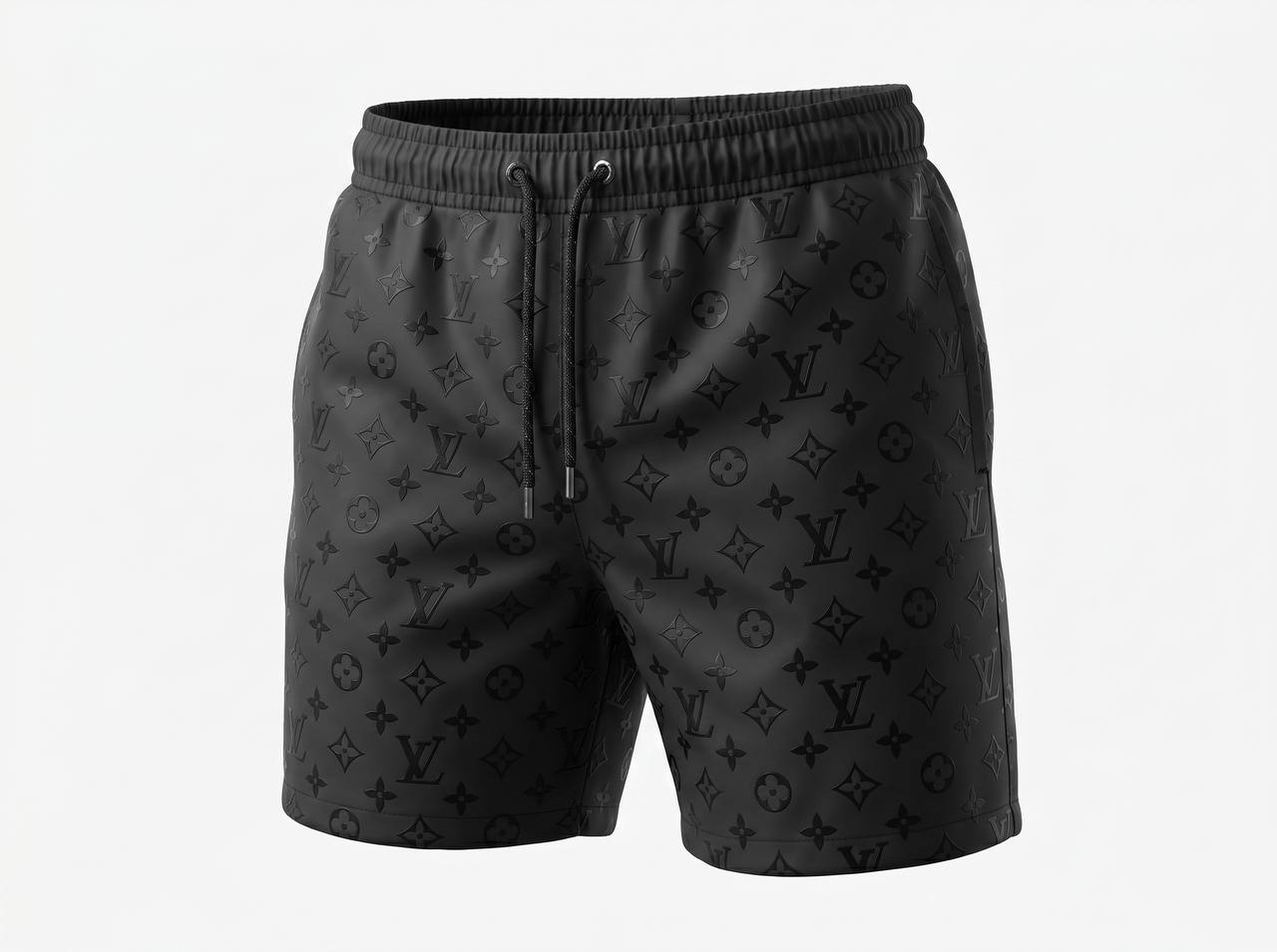 Louis Vuitton Hydro-Reveal Swim Shorts 🌊🖤✨ - MASTERPIECE