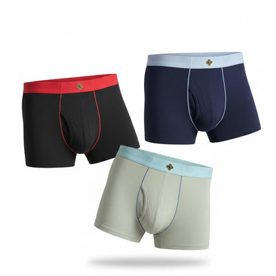 Louis Vuitton Inspired Premium Boxer Briefs 3 - Pack – Luxury Comfort Collection 🩲✨ - MASTERPIECE
