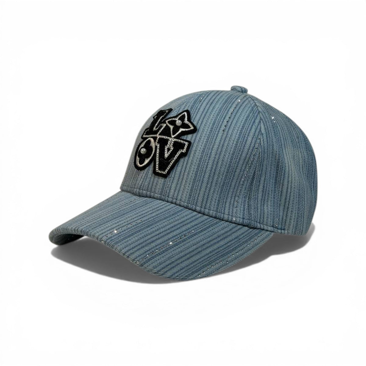 Louis Vuitton LOVE Denim Cap Sky Blue Edition 🧢💙✨ - MASTERPIECE