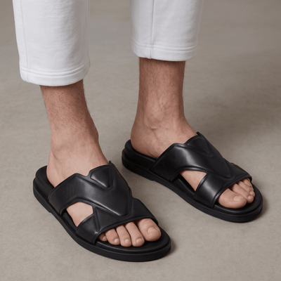 Louis Vuitton LV Horizon Comfort Slides – Matte Black - MASTERPIECE