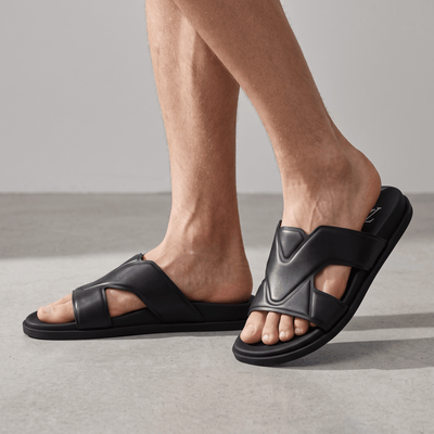 Louis Vuitton LV Horizon Comfort Slides – Matte Black - MASTERPIECE