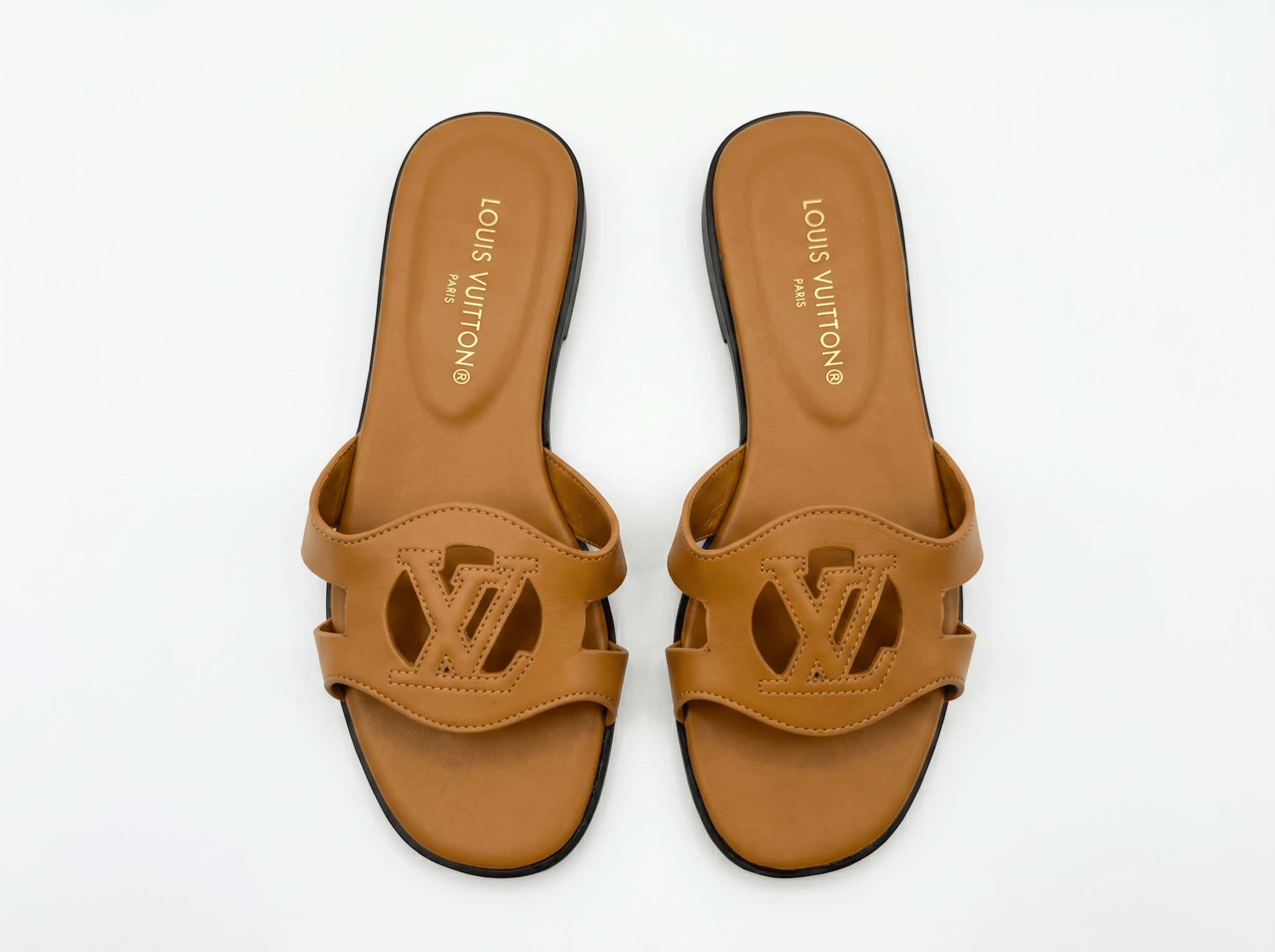 Louis Vuitton LV Oran Inspired Flat Sandals 🤎✨ - MASTERPIECE