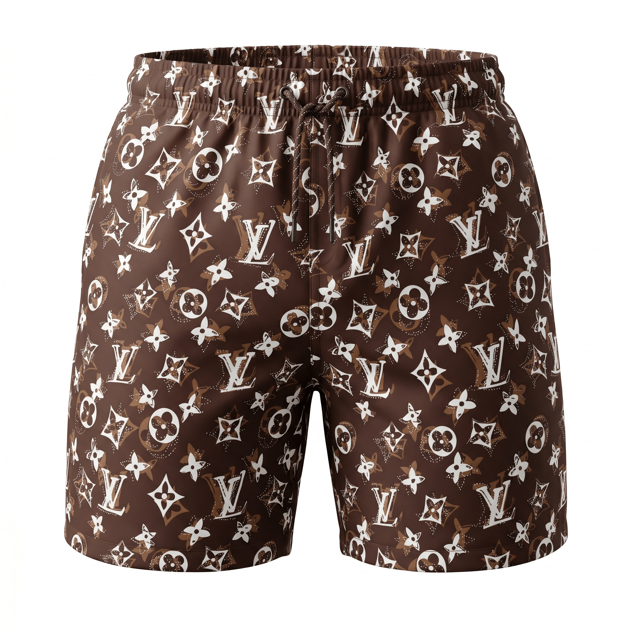 Louis Vuitton Monogram Brown Swim Shorts 🤎✨ - MASTERPIECE