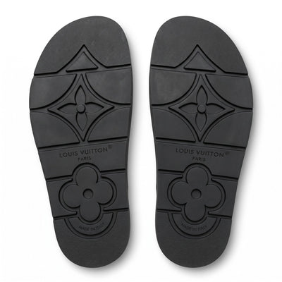 Louis Vuitton Monogram Cross-Strap Slides – Olive Green - MASTERPIECE