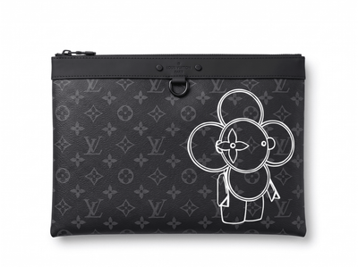 Louis Vuitton Monogram Eclipse Vivienne Pouch — Black - MASTERPIECE