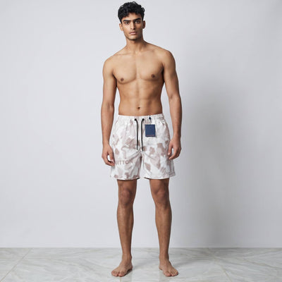 Louis Vuitton Monogram Fade Swim Shorts 🤍 | Beige Luxury Beachwear - MASTERPIECE