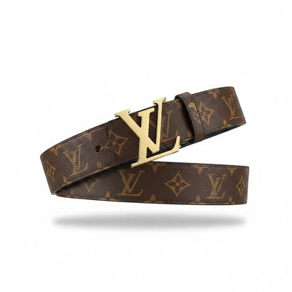 Louis Vuitton Monogram Gold Buckle Belt – 115CM Luxury Statement Piece 🤎✨ - MASTERPIECE
