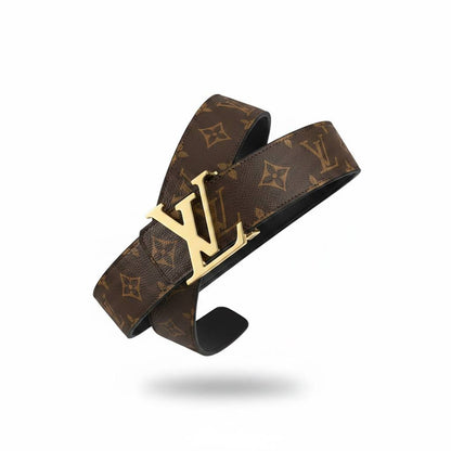 Louis Vuitton Monogram Gold Buckle Belt – 115CM Luxury Statement Piece 🤎✨ - MASTERPIECE