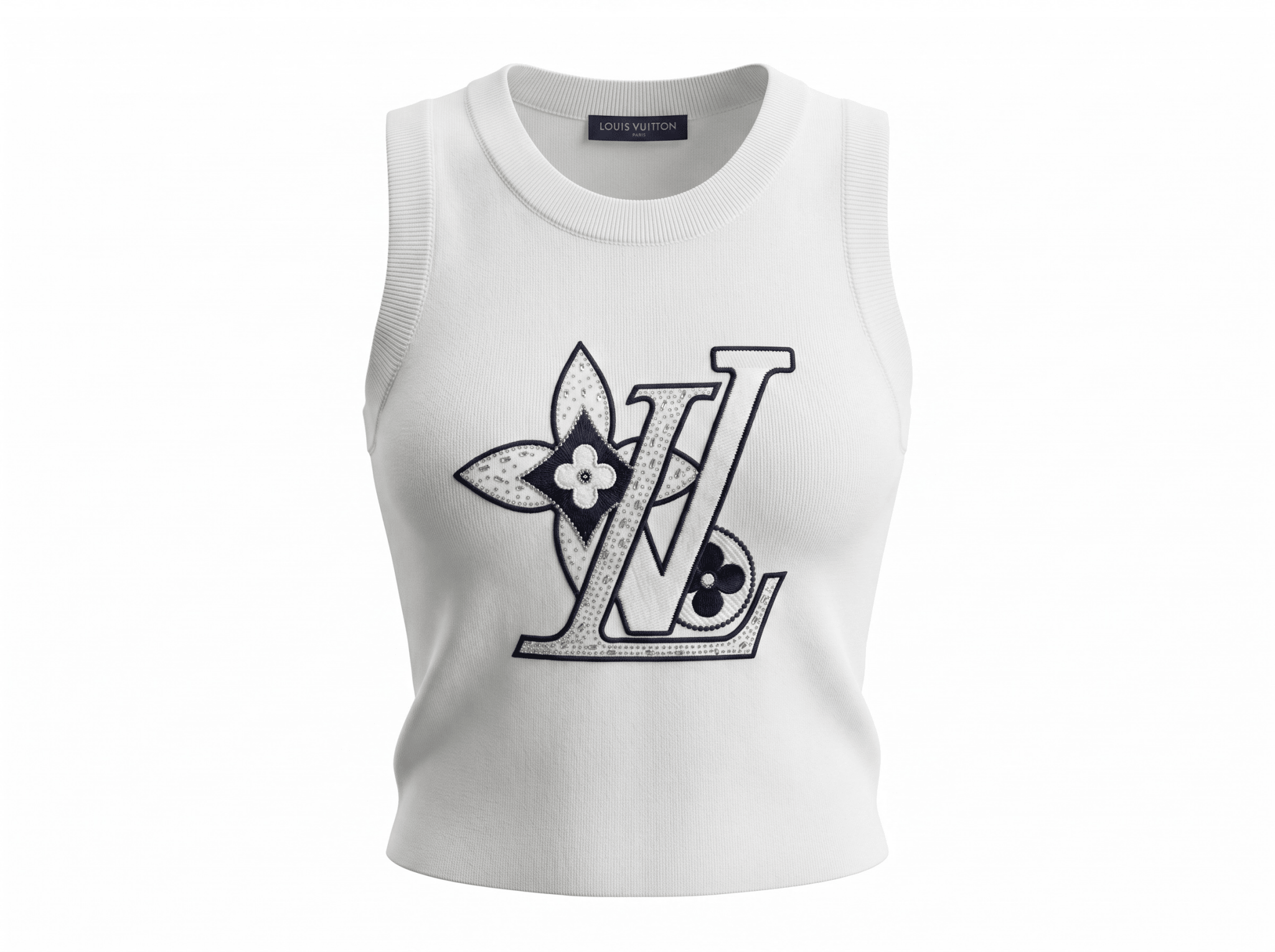 Louis Vuitton Monogram Knit Tank Top 🤍✨ - MASTERPIECE