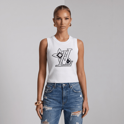 Louis Vuitton Monogram Knit Tank Top 🤍✨ - MASTERPIECE