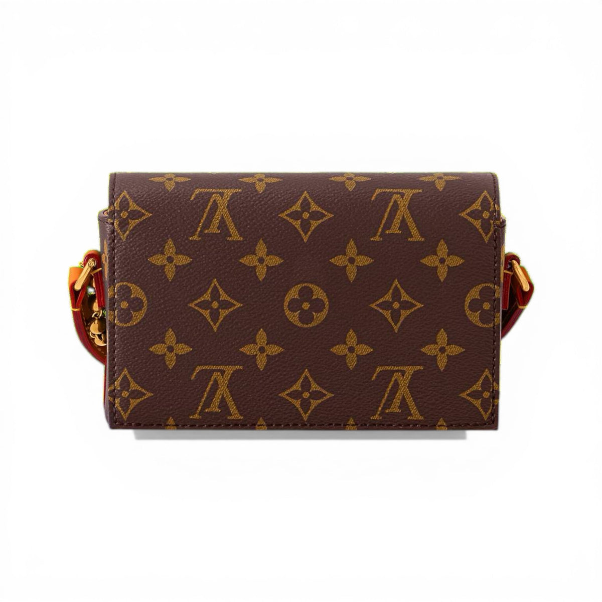 Louis Vuitton Monogram Lock Chain Crossbody Mini Bag ✨👜👑 - MASTERPIECE