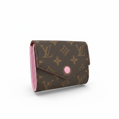 Louis Vuitton Monogram Mini Chain Wallet – Luxury Crossbody Bag Brown & Pink ✨👜 - MASTERPIECE
