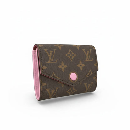 Louis Vuitton Monogram Mini Chain Wallet – Luxury Crossbody Bag Brown & Pink ✨👜 - MASTERPIECE