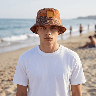 Louis Vuitton Monogram Patch Bucket Hat – Brown - MASTERPIECE