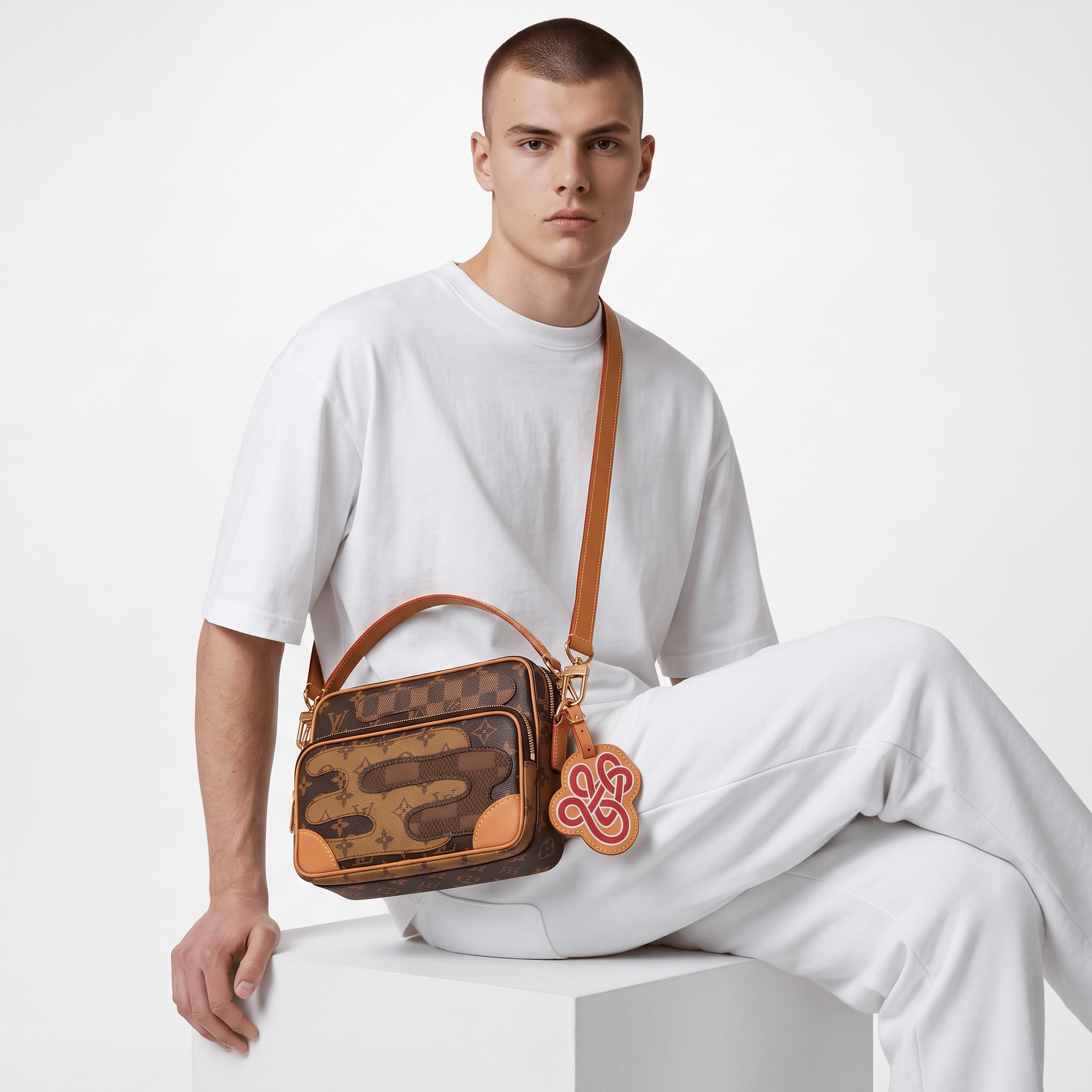 👜 Louis Vuitton Monogram Patchwork Crossbody Bag – Brown - MASTERPIECE
