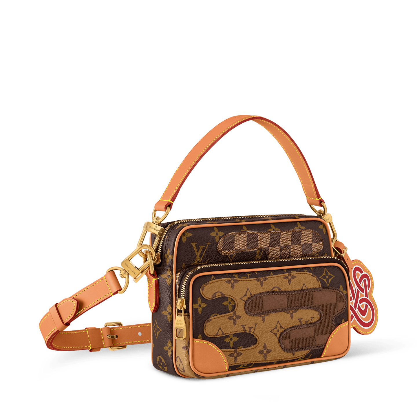 👜 Louis Vuitton Monogram Patchwork Crossbody Bag – Brown - MASTERPIECE