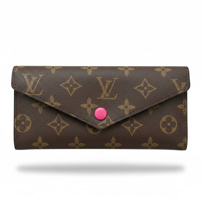 Louis Vuitton Monogram Pink Button Wallet – Chic Luxury Elegance 💖🤎 - MASTERPIECE
