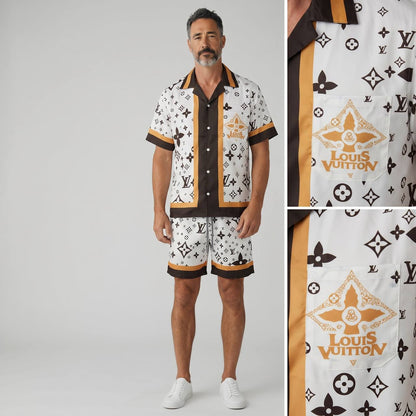 🤎 Louis Vuitton Monogram Resort Set – Iconic Luxury Co - Ord Outfit 🩳👕✨ - MASTERPIECE