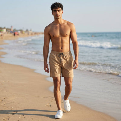 Louis Vuitton Monogram Sand Beach Swim Shorts 🌴☀️ - MASTERPIECE