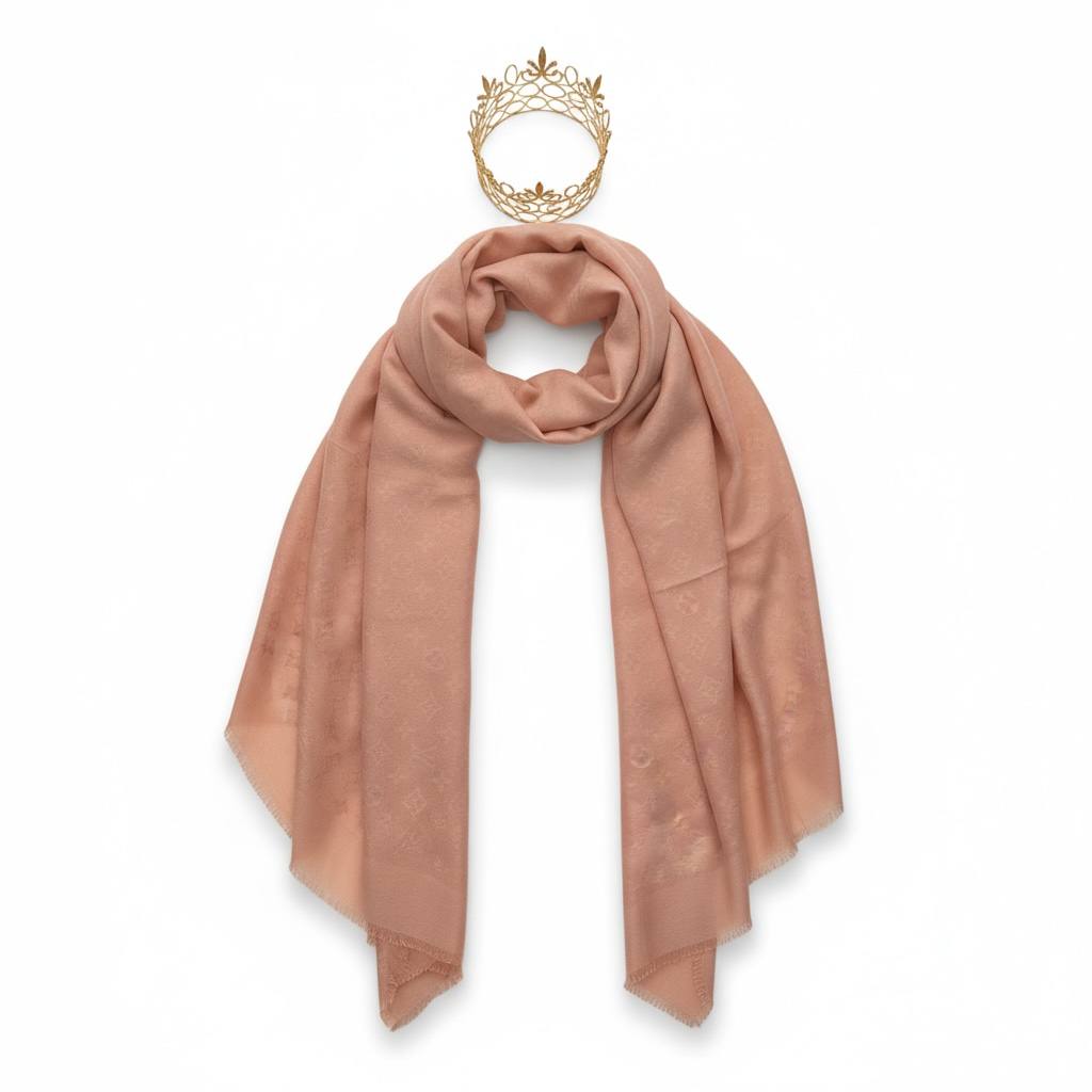 Louis Vuitton Monogram Scarf — Soft Rose - MASTERPIECE