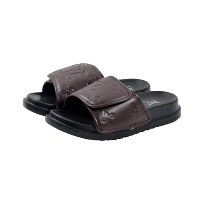 Louis Vuitton Monogram Slides – Chocolate Edition 🤎✨ - MASTERPIECE