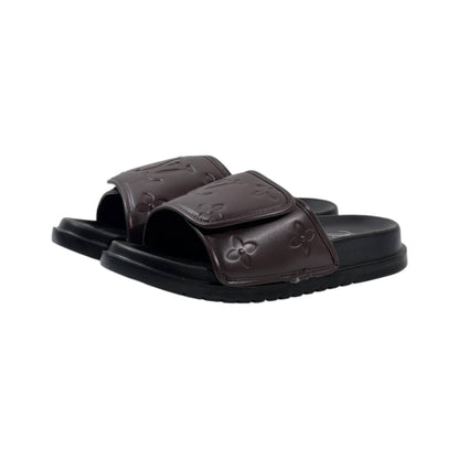 Louis Vuitton Monogram Slides – Chocolate Edition 🤎✨ - MASTERPIECE