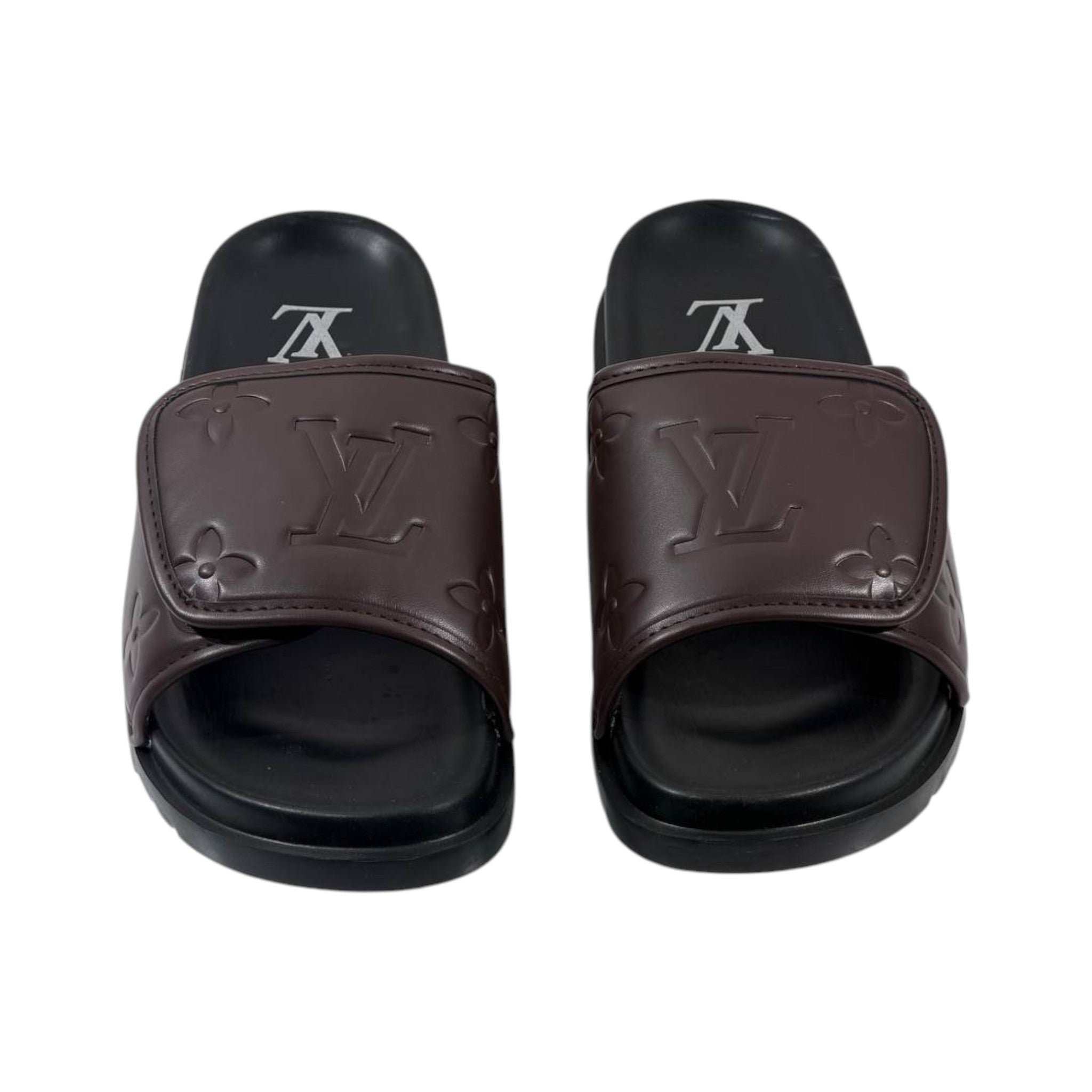 Louis Vuitton Monogram Slides – Chocolate Edition 🤎✨ - MASTERPIECE