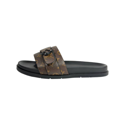 Louis Vuitton Monogram Slides 🤎✨ Luxury Comfort Sandals for Men - MASTERPIECE