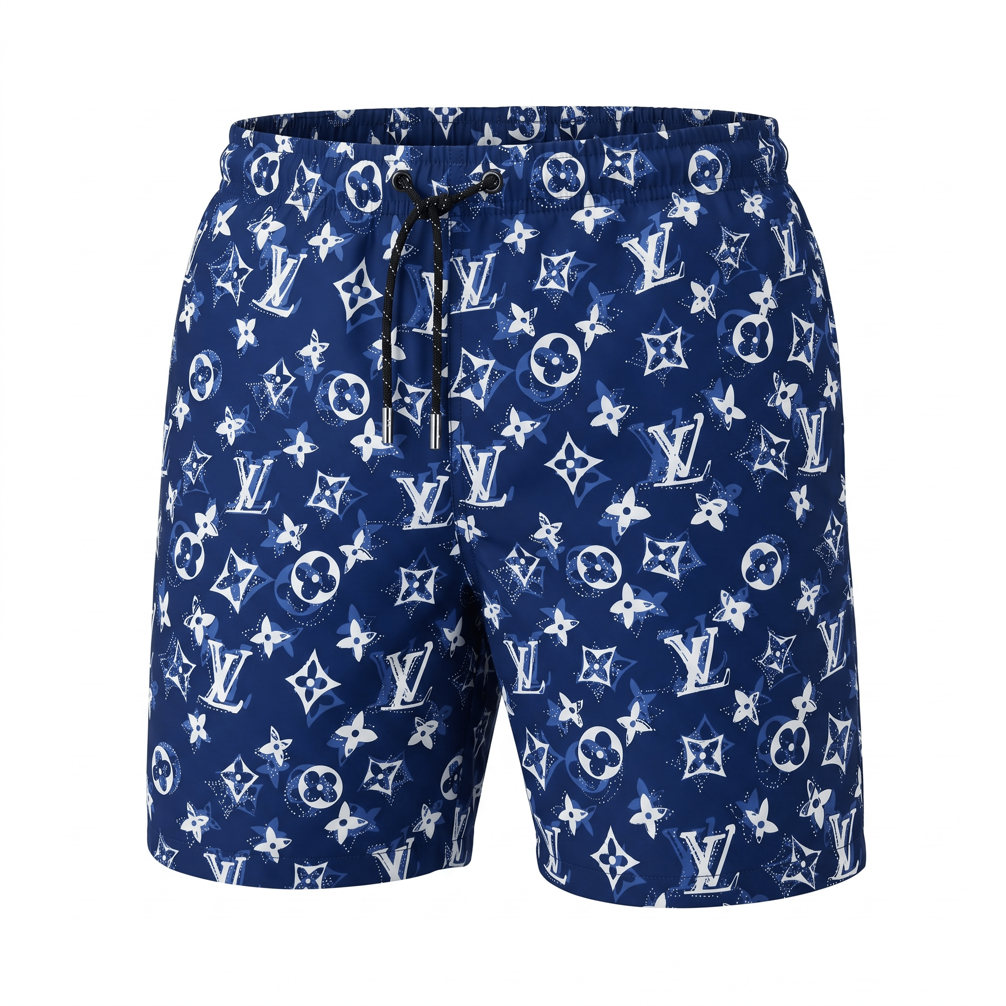 Louis Vuitton Monogram Swim Shorts – Navy Blue 🌊💙 - MASTERPIECE