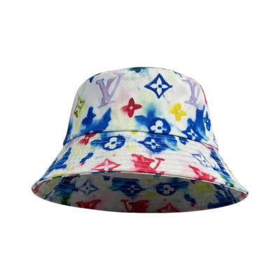 🌈 Louis Vuitton Multicolor Monogram Bucket Hat | Artistic LV Summer Vibes 🎨 - MASTERPIECE