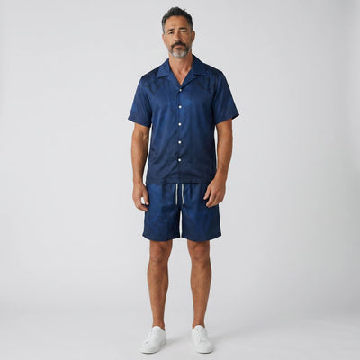 🔵 Louis Vuitton Navy Monogram Set – Clean Luxury Summer Co - Ord 🩳👕✨ - MASTERPIECE