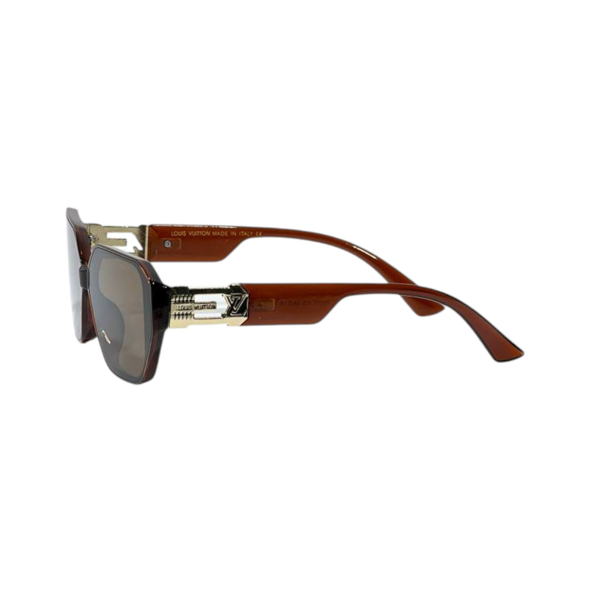 🕶️ Louis Vuitton Oversized Brown Sunglasses – Luxury Elegance Redefined 🤎✨ - MASTERPIECE