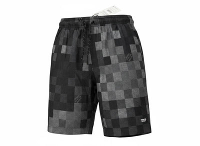 Louis Vuitton Pixel Monogram Swim Shorts 🖤 | Grey Luxury Beachwear - MASTERPIECE