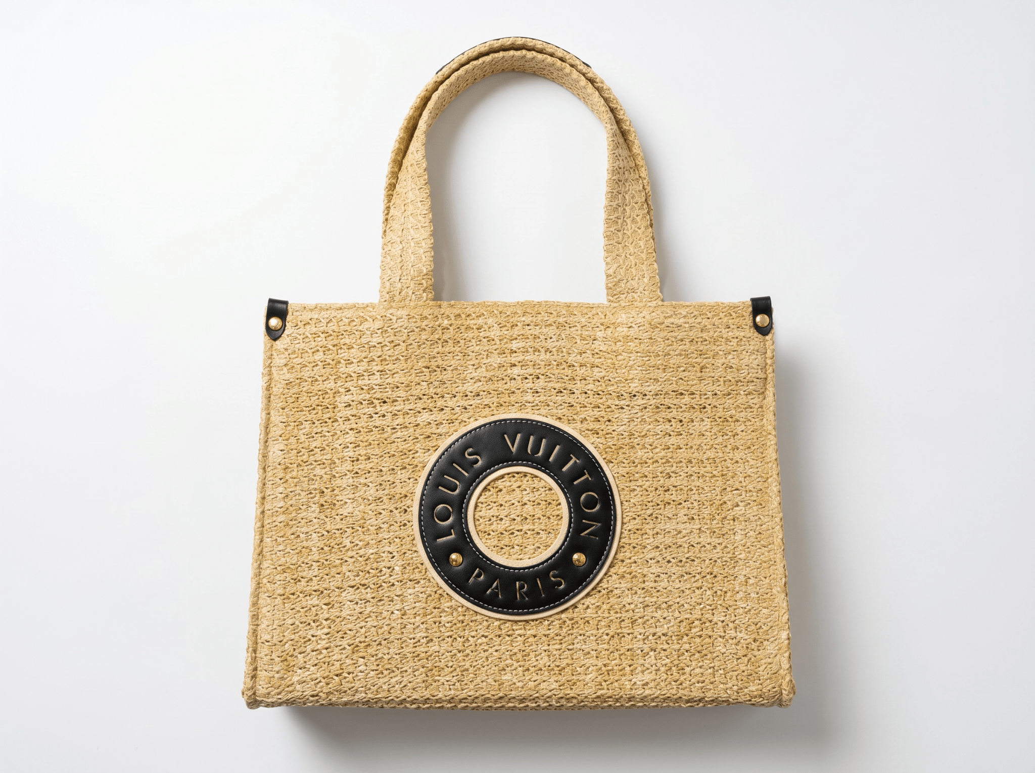 Louis Vuitton Raffia Summer Tote Bag ☀️👜 - MASTERPIECE