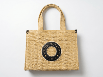 Louis Vuitton Raffia Summer Tote Bag ☀️👜 - MASTERPIECE