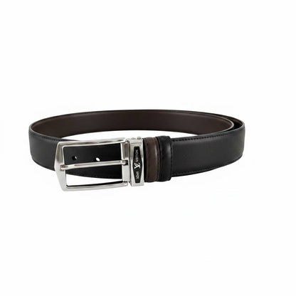✨ Louis Vuitton Reversible Leather Belt 115CM – Black & Brown - MASTERPIECE