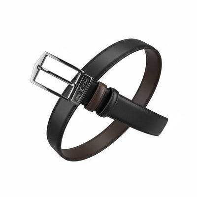 Louis Vuitton Reversible Leather Belt 130CM ✨🖤🤎 Premium Double Face Buckle Belt - MASTERPIECE