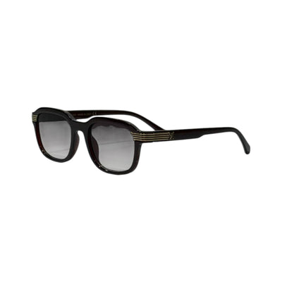 🕶️ Louis Vuitton Signature Square Sunglasses – Black & Gold Luxury Edition ✨ - MASTERPIECE
