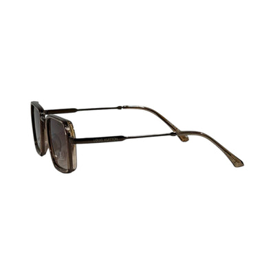 Louis Vuitton Sunglasses 🤎 | Square Brown Gradient Luxury Shades - MASTERPIECE