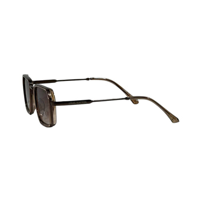 Louis Vuitton Sunglasses 🤎 | Square Brown Gradient Luxury Shades - MASTERPIECE