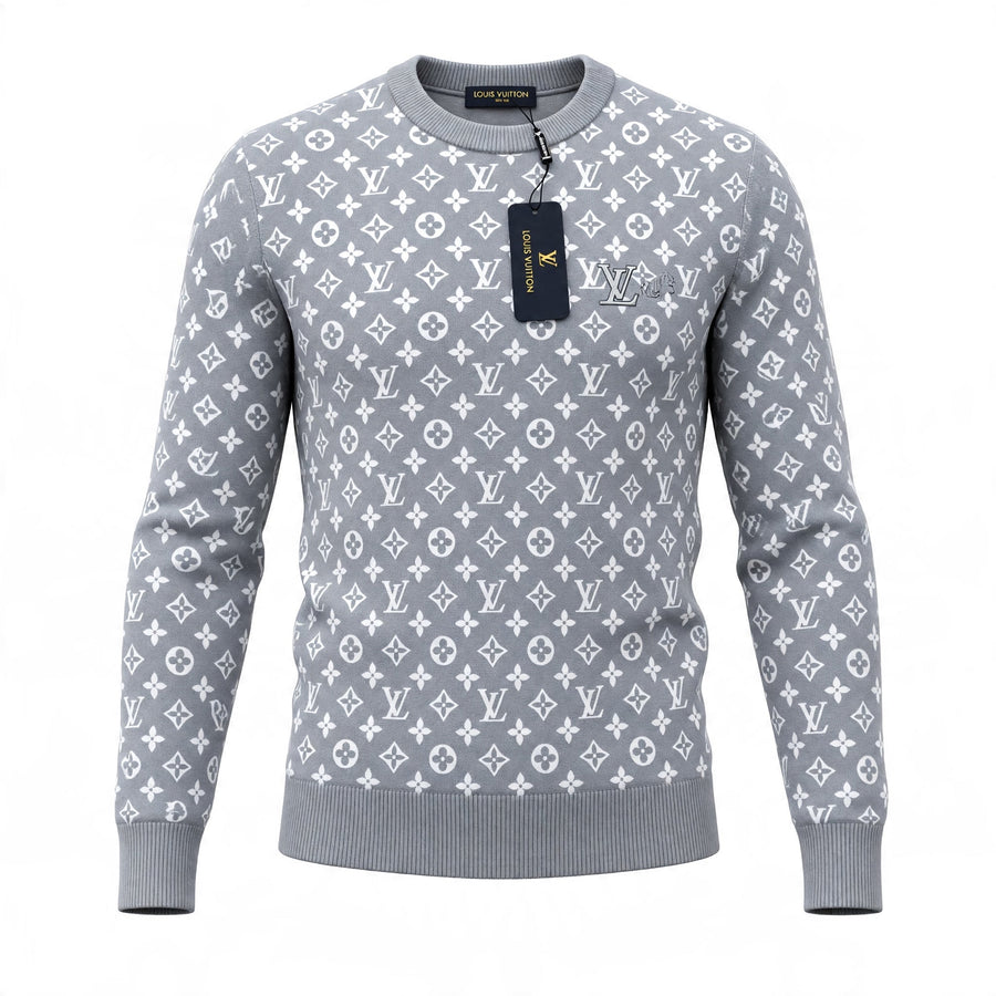 Louis Vuitton Sweater – Grey Monogram