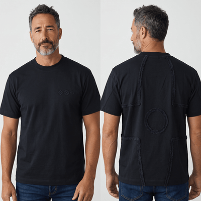 Louis Vuitton Textured Panel T-Shirt – Black - MASTERPIECE